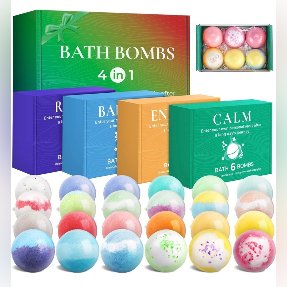 Bath Bombs Gift Set